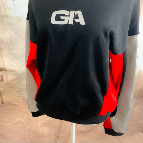 SOLD I AM GIA Sabrina Off Shoulder Sweatshirt - Picture 6 of 11